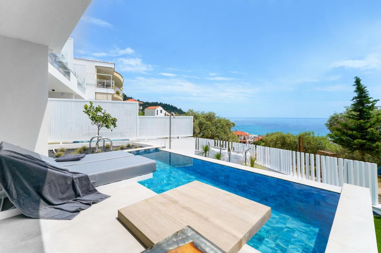 Mythodea Prive Luxury Suites Chrysi Ammoudia Extérieur photo