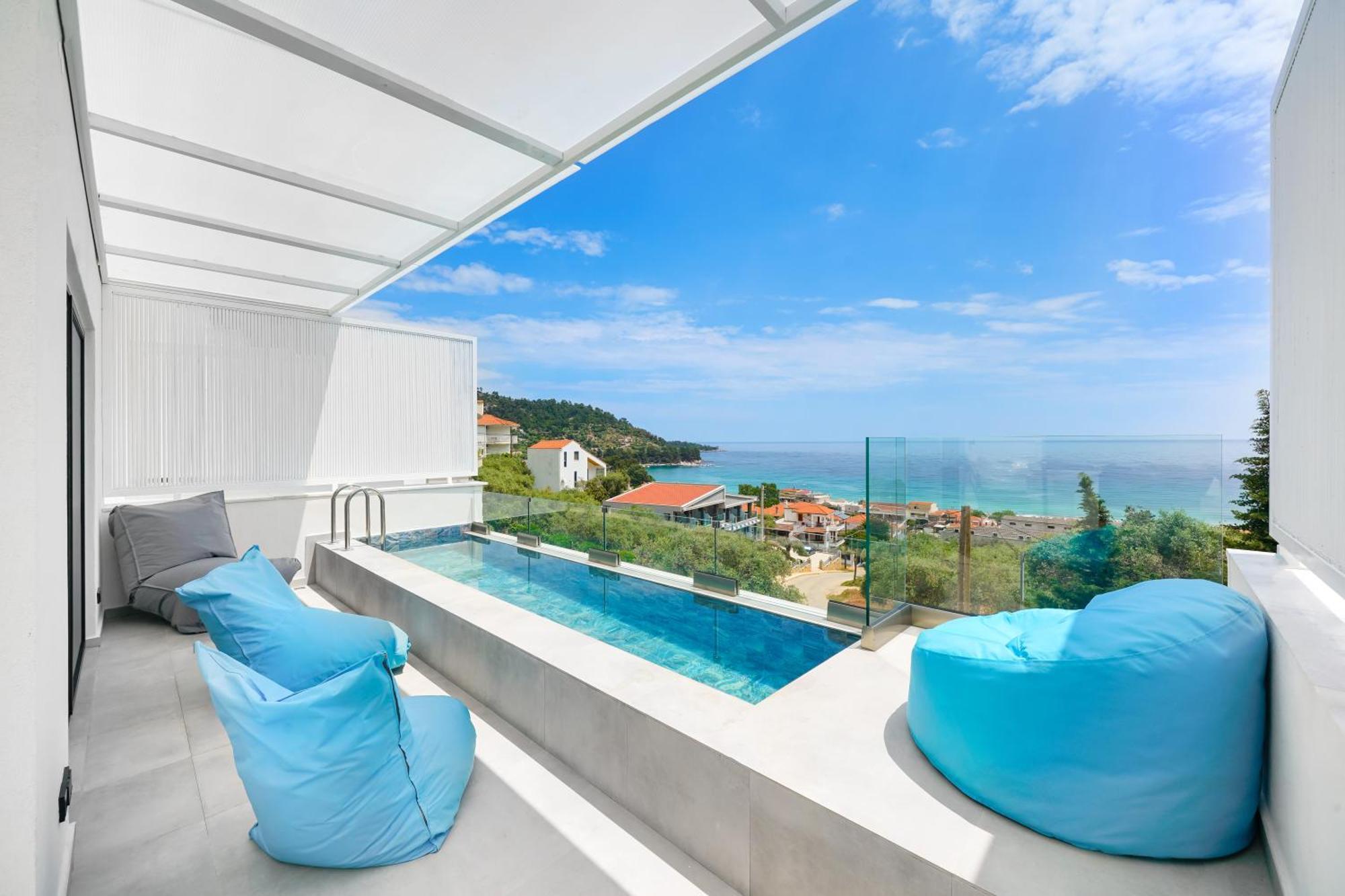 Mythodea Prive Luxury Suites Chrysi Ammoudia Extérieur photo