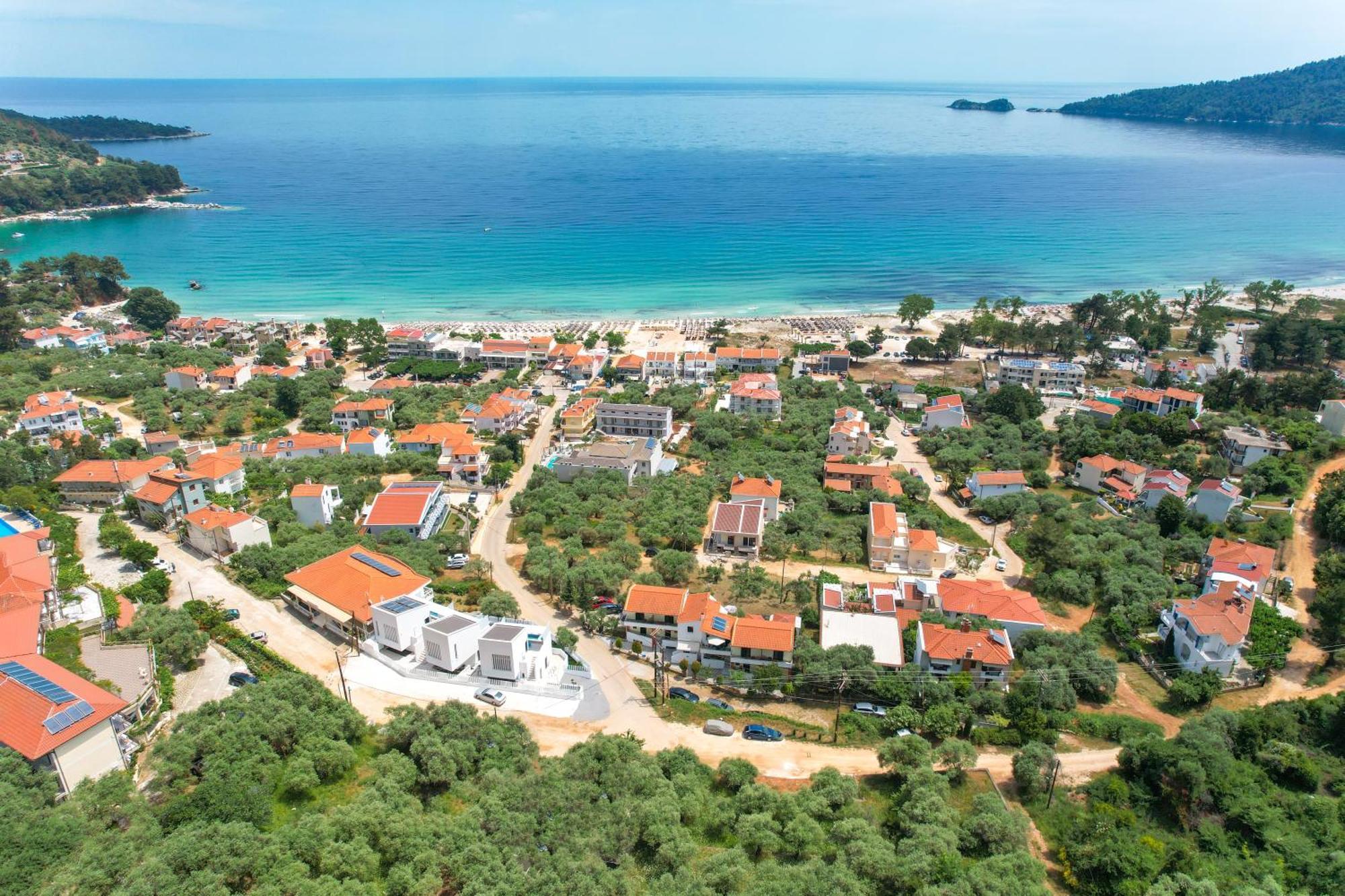 Mythodea Prive Luxury Suites Chrysi Ammoudia Extérieur photo