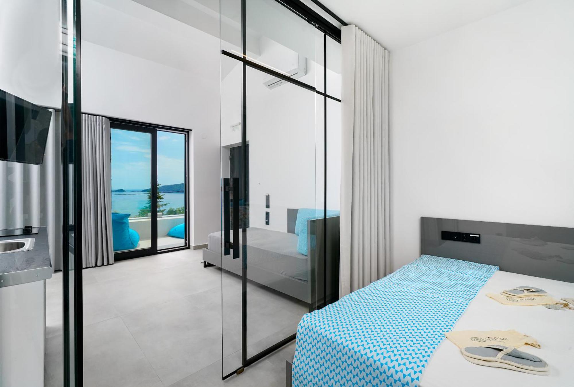 Mythodea Prive Luxury Suites Chrysi Ammoudia Extérieur photo