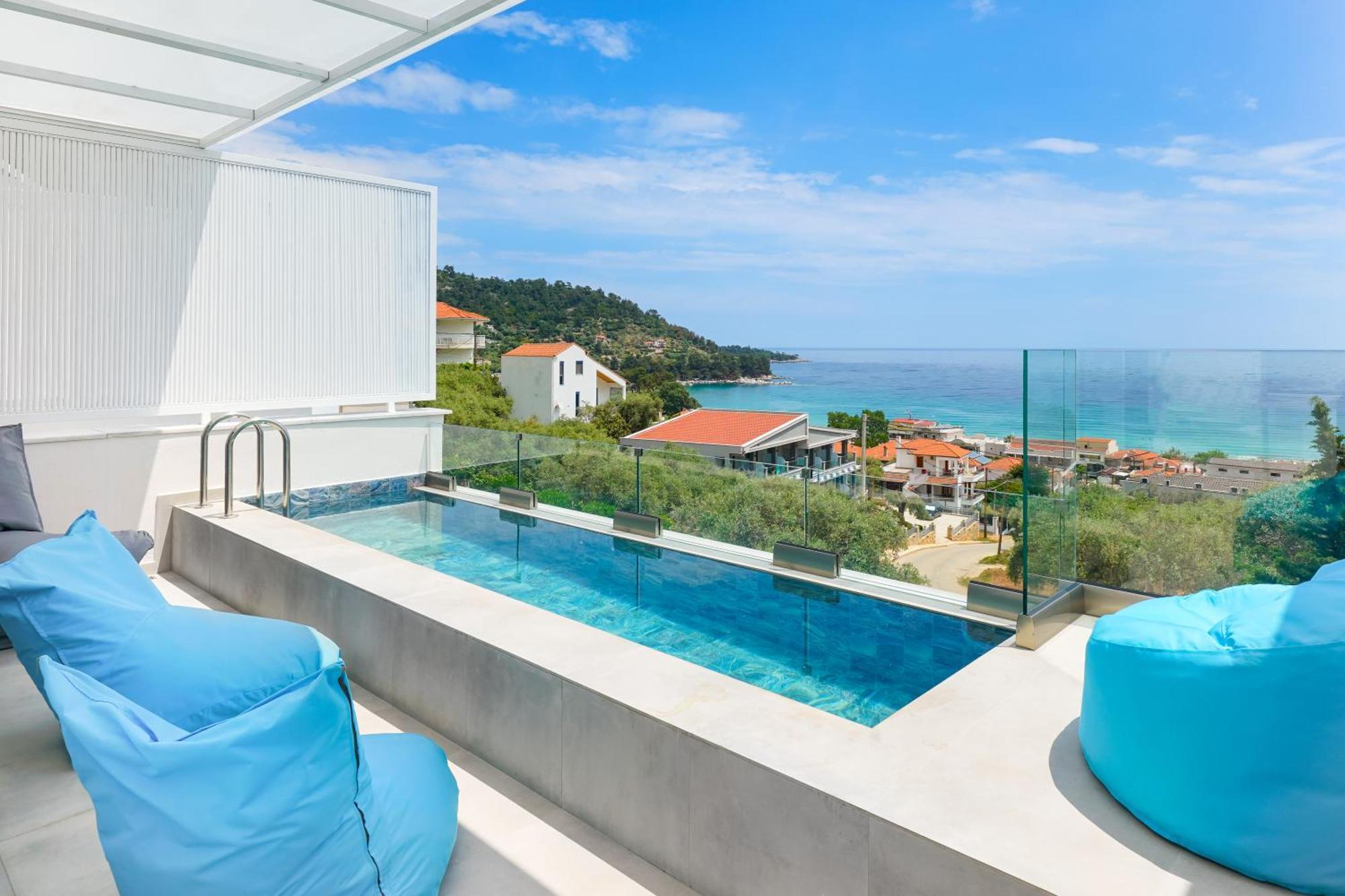 Mythodea Prive Luxury Suites Chrysi Ammoudia Extérieur photo